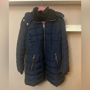 Guess Navy Puffer Jacket